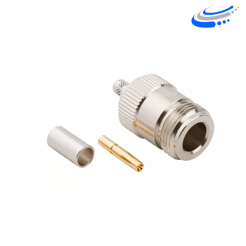 Conector N Hembra Para Cable RG58 Marca Amphenol