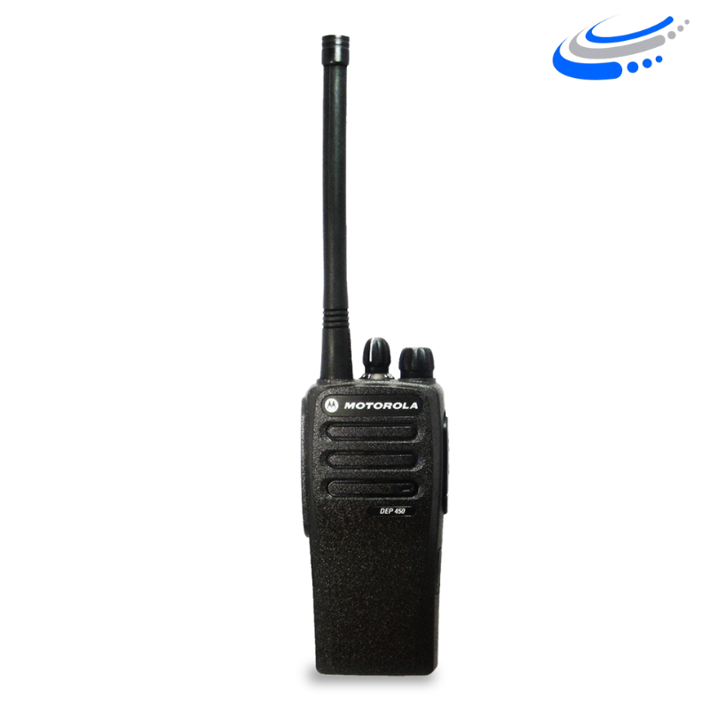 Radio Motorola DEP450 VHF Digital, 16 Canales, 4W, Con Todos Sus Accesorios
